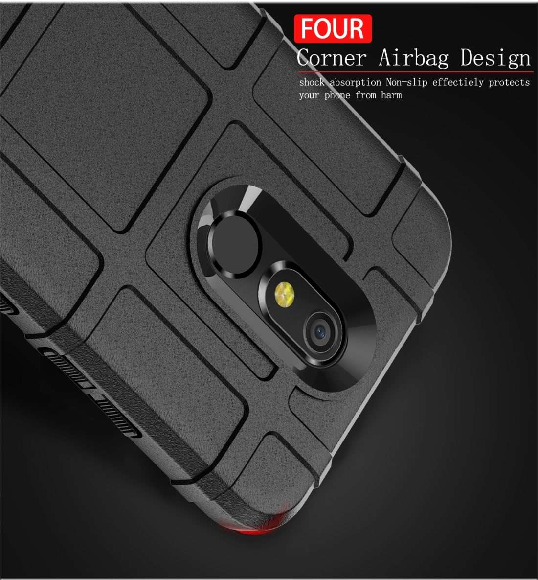 For Nokia 6.2 Full Coverage Shockproof TPU Case(Black)
