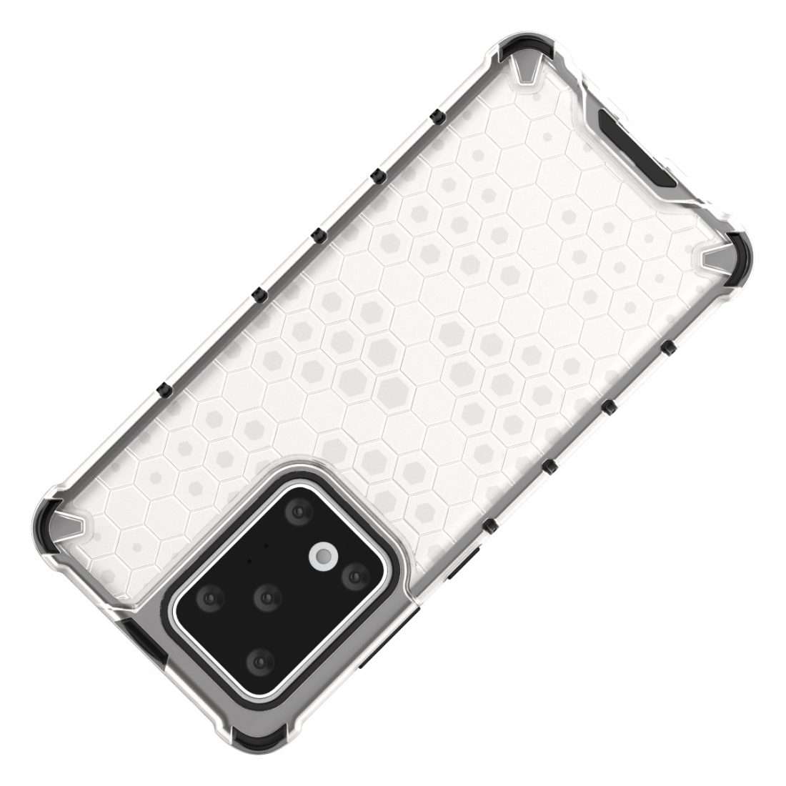 For Huawei P40 Pro Shockproof Honeycomb PC + TPU Case(Blue)