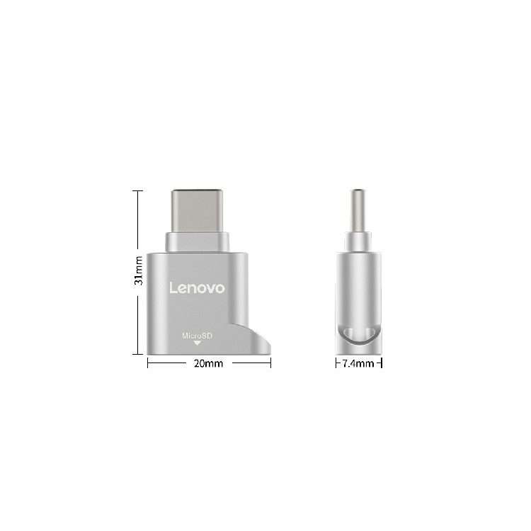 Lenovo D201 USB-C / Type-C To TF Card Reader
