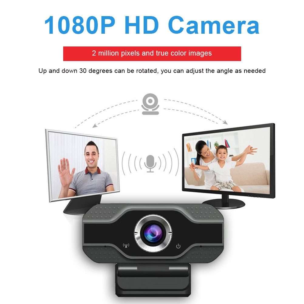 HD 1080P Webcam Built-in Microphone Smart Web Camera USB Streaming Beauty Live Camera for Computer
