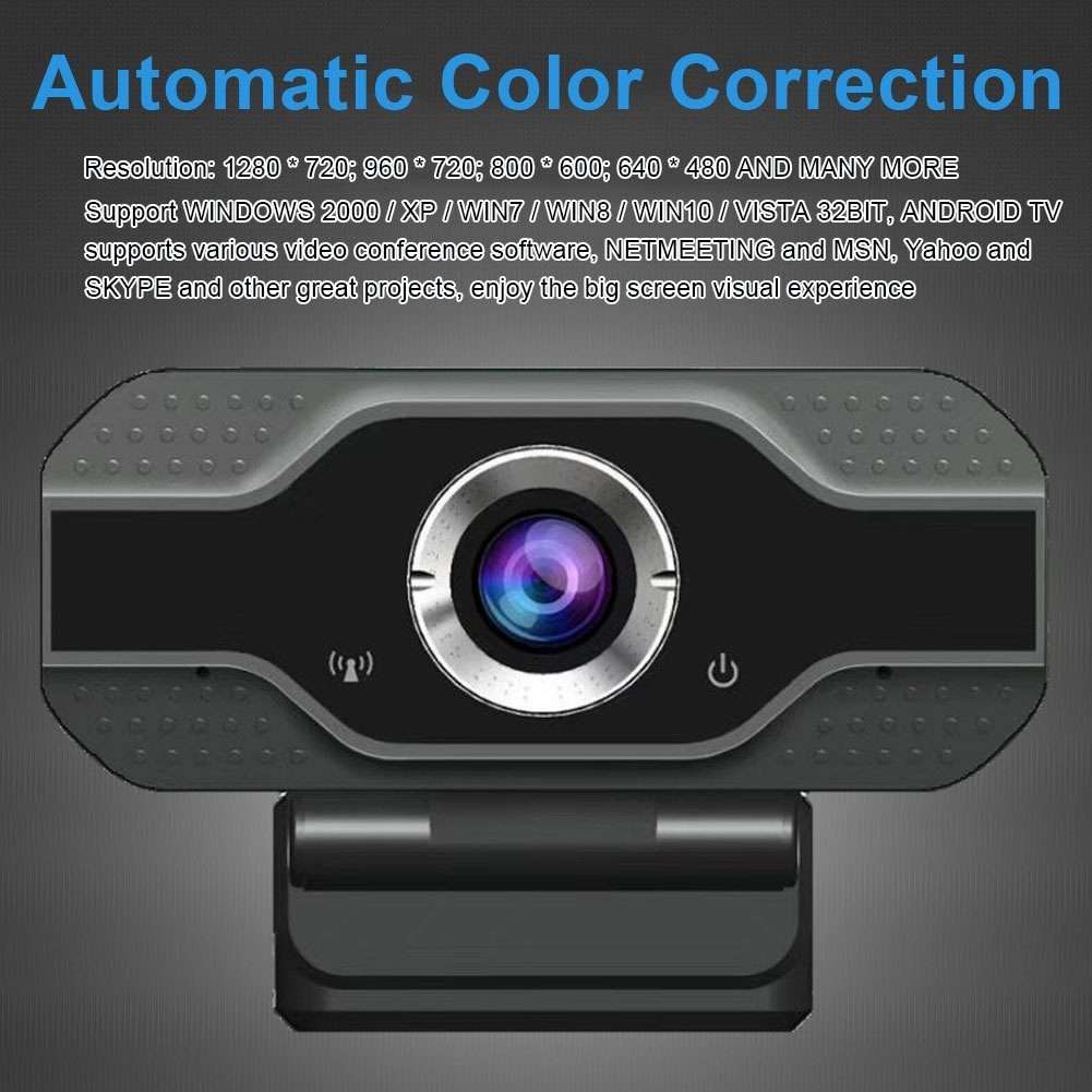 HD 1080P Webcam Built-in Microphone Smart Web Camera USB Streaming Beauty Live Camera for Computer