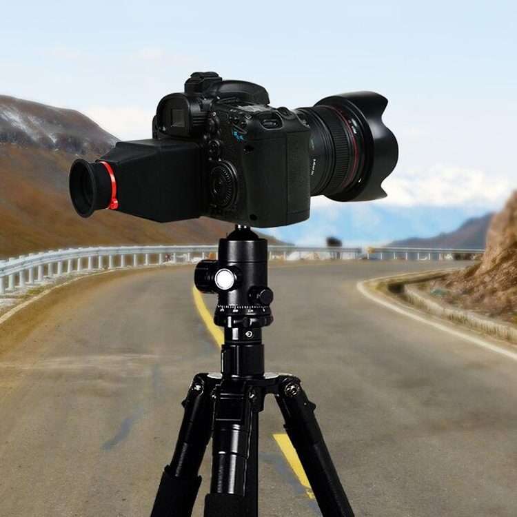 SQ-886 3x SLR Micro Single Screen Magnifying Viewfinder Shading Sun Hood