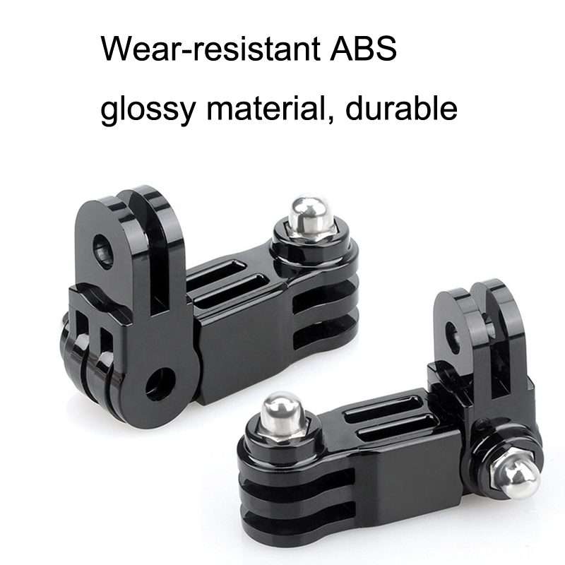 Different Direction Short Adapter TELESIN Screw Adapter Adjustment Arm For GoPro Hero12 Black / He