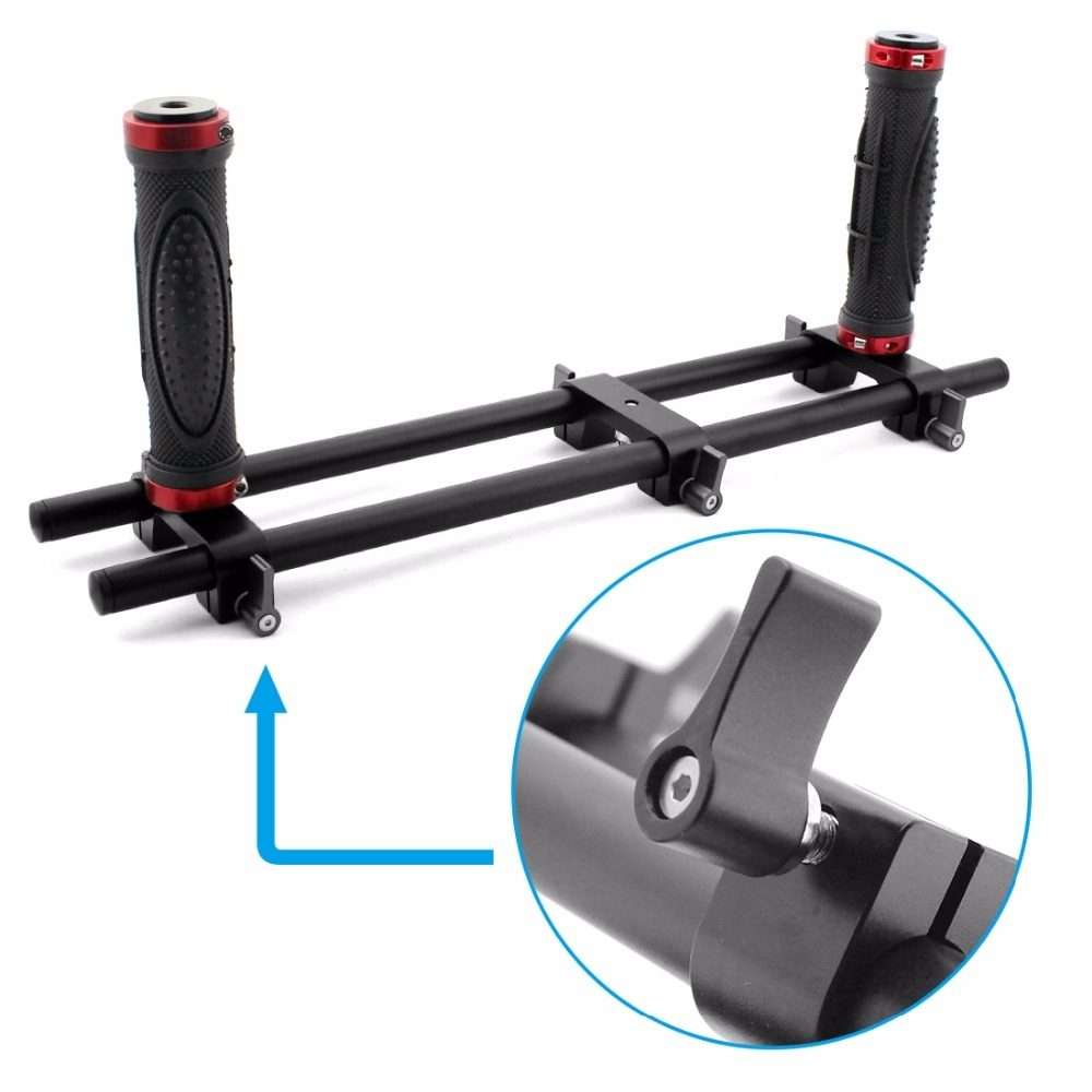 Aluminum Alloy Fixing Screw Action Camera Positioning Locking Hand Screw Accessories, Si ... (Red)