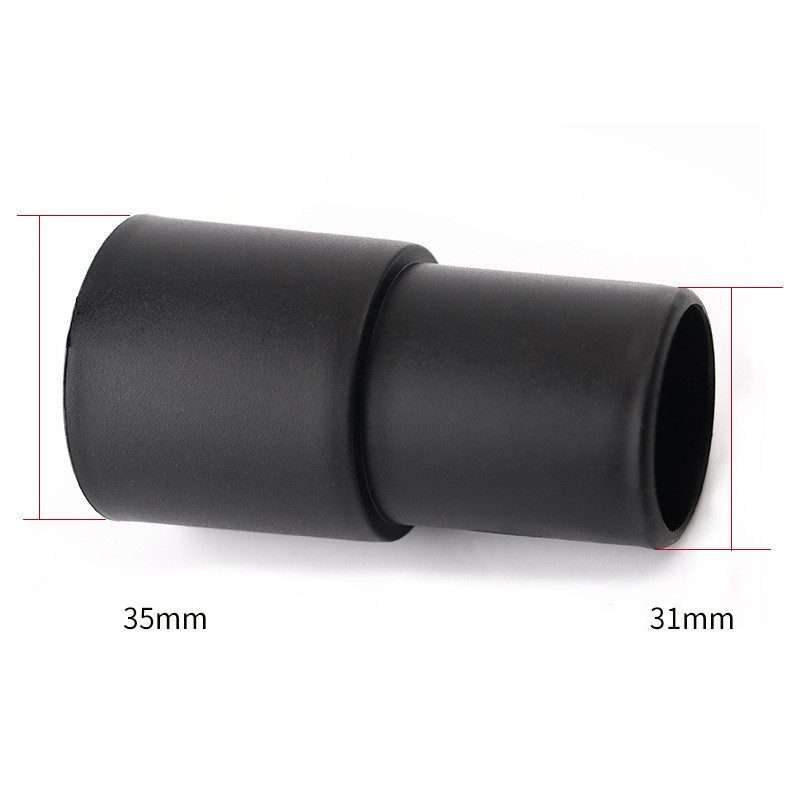 Vacuum Cleaner Connector European Version Inner 32mm Brush Suction Head Adapter Mouth ... (Black)