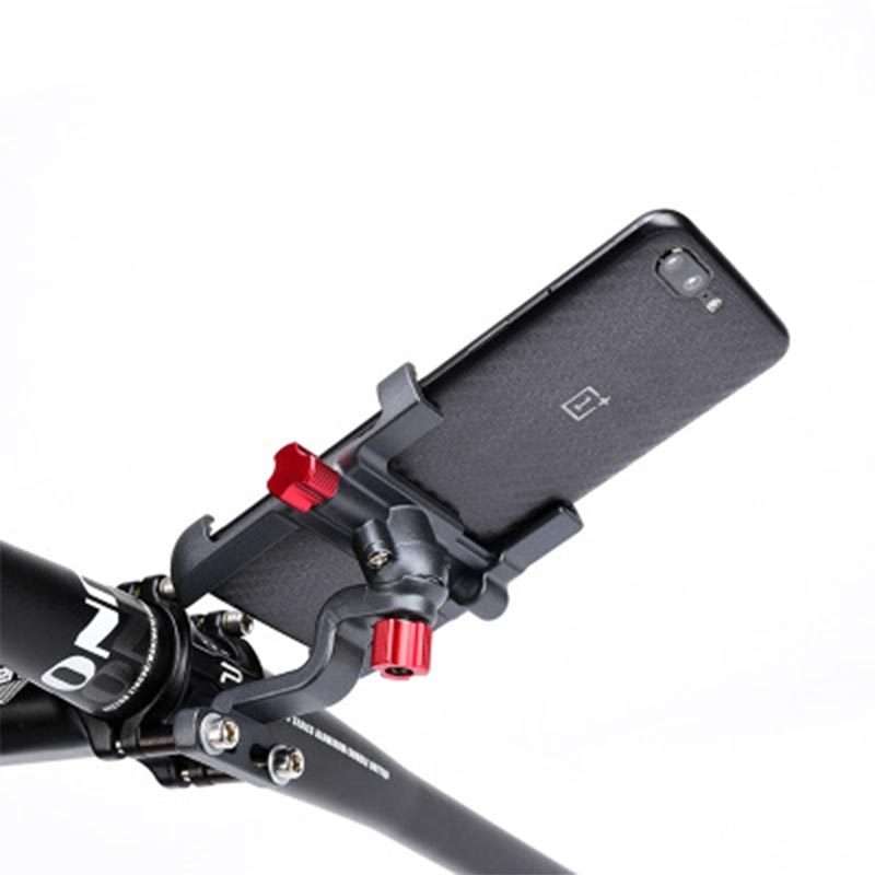 360 Rotate Eagle Claw Bionic Bike Phone Holder Mount Aluminum Bicycle Motocycle Handleb ... (Gold)