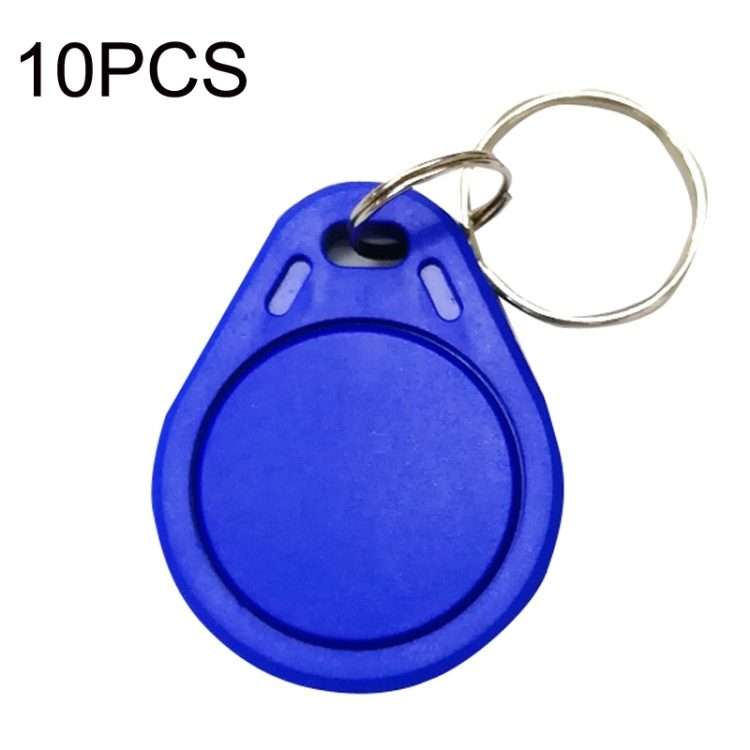 10PCS IC Access Control Card Entree Control M1 Compatibel Fudan Rfid 13.56Mhz Keyfob Sl ... (Blue)