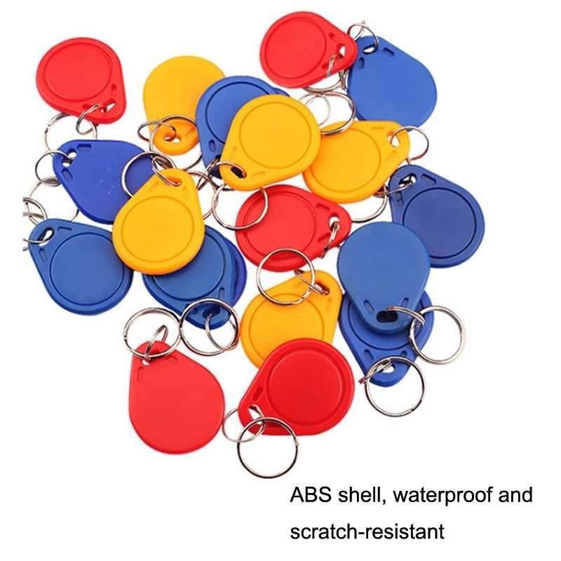10PCS IC Access Control Card Entree Control M1 Compatibel Fudan Rfid 13.56Mhz Keyfob Sl ... (Blue)