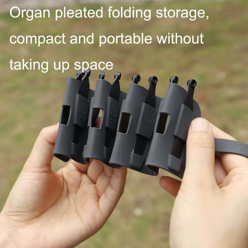 Sunnylife MM3-SN443 For Mini 3 Pro Propeller Blades + Silicone Folding Storage Bag(Brown)