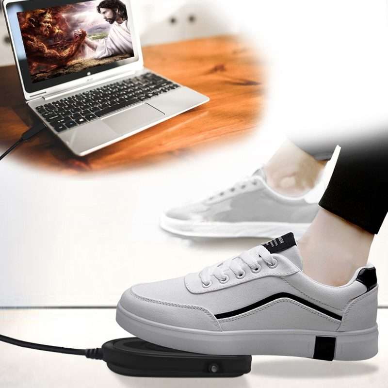 Pcsensor USB Foot Pedal Control Switch Keyboard Adapter For Computer, Model:FS2016