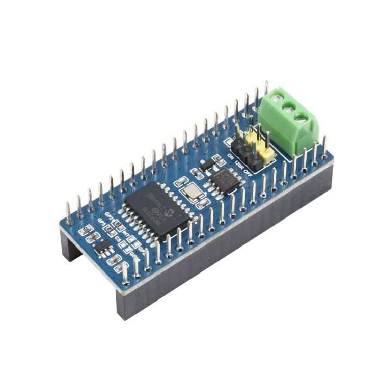 Waveshare For Raspberry Pi Pico CAN Bus Module (B),Enabling Long Range Communication Through SPI,2