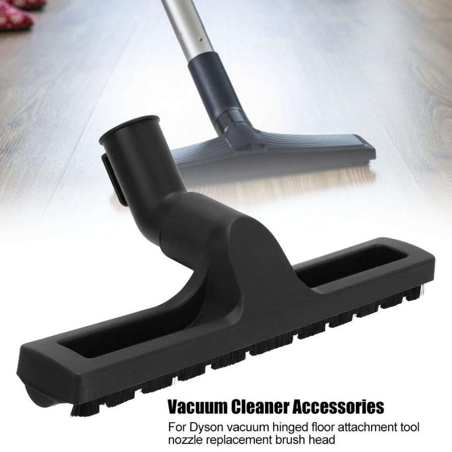 Vacuum Cleaner Head Accessories Floor Brush Tip Bristle Brush Head, Inner Diameter Siz ... (Black)