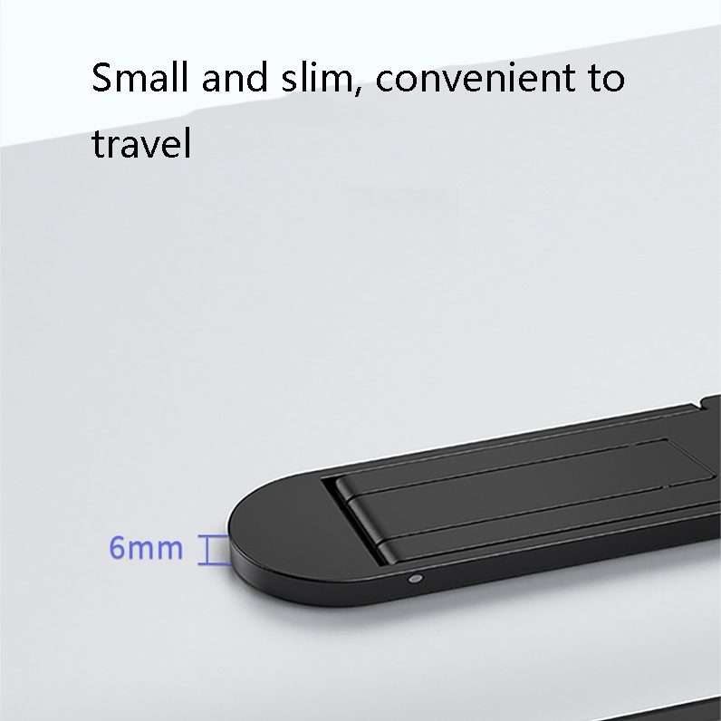Oatsbasf 03362 Laptop Cooling Stand Desktop Portable Suspended Vertical Stand(Black)