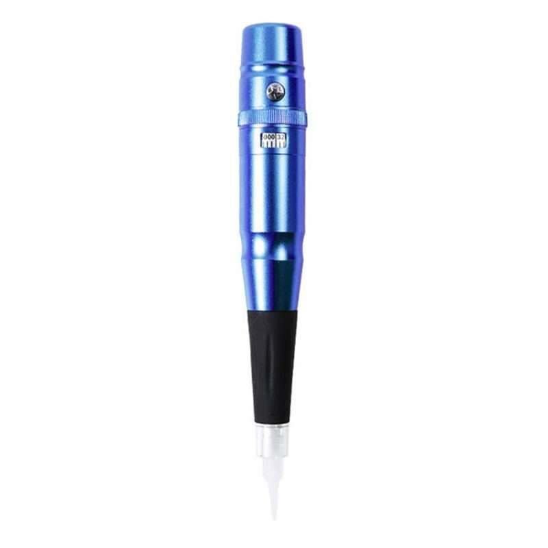Semi-Permanent Tattoo Pen Apprentice Bleaching Lip Tattoo Eyebrow Instrument(Blue)