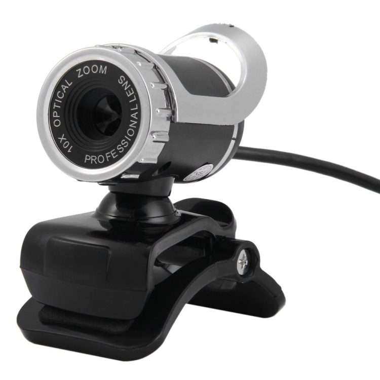 HXSJ A859 480P Computer Network Course Camera Video USB Camera Built-in Sound-absorbin ... (Black)