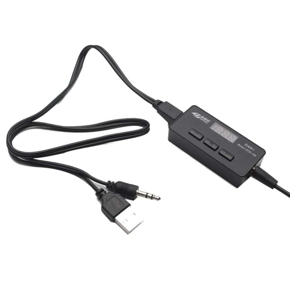 DAB+Digital Broadcasting Receiver Box Car DAB+Receiver Box with FM Forwarding