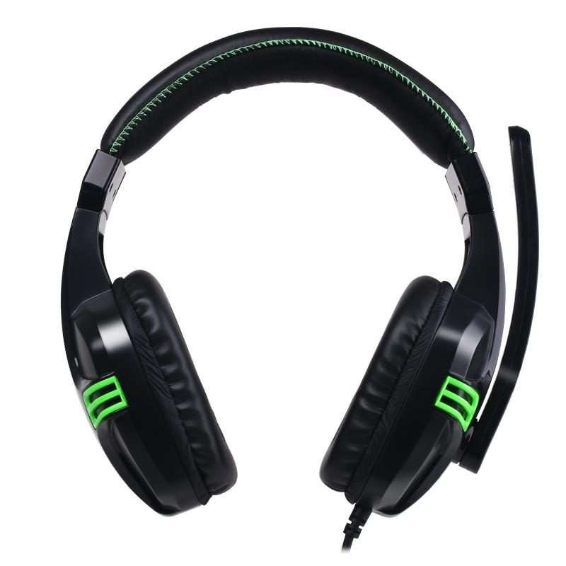 Salar KX101 3.5mm Wired Earphone Gaming Headset PC Gamer Stereo Headphone with Microph ... (black)