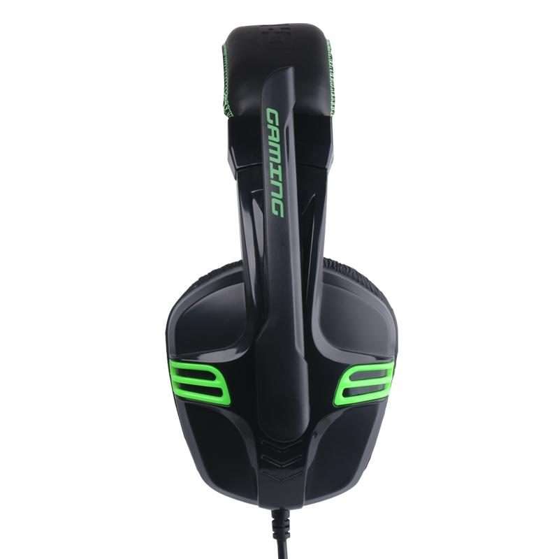 Salar KX101 3.5mm Wired Earphone Gaming Headset PC Gamer Stereo Headphone with Microph ... (black)