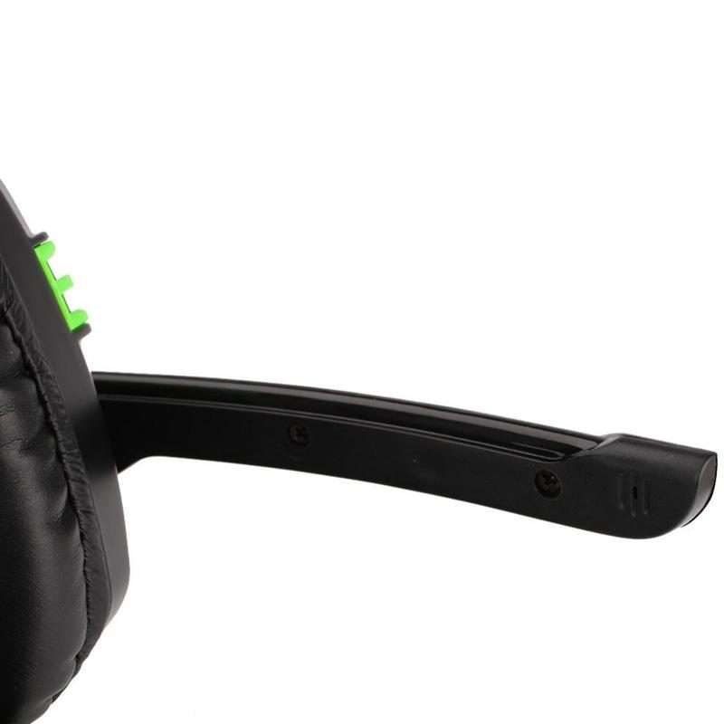 Salar KX101 3.5mm Wired Earphone Gaming Headset PC Gamer Stereo Headphone with Microph ... (black)