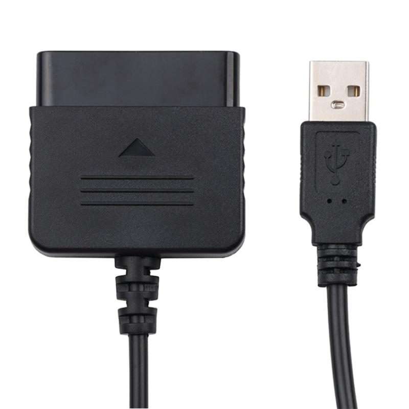 Kebidu USB GamePad Games Controller Converter Without Driver for Sony PS1 PS2 Adapter Cable
