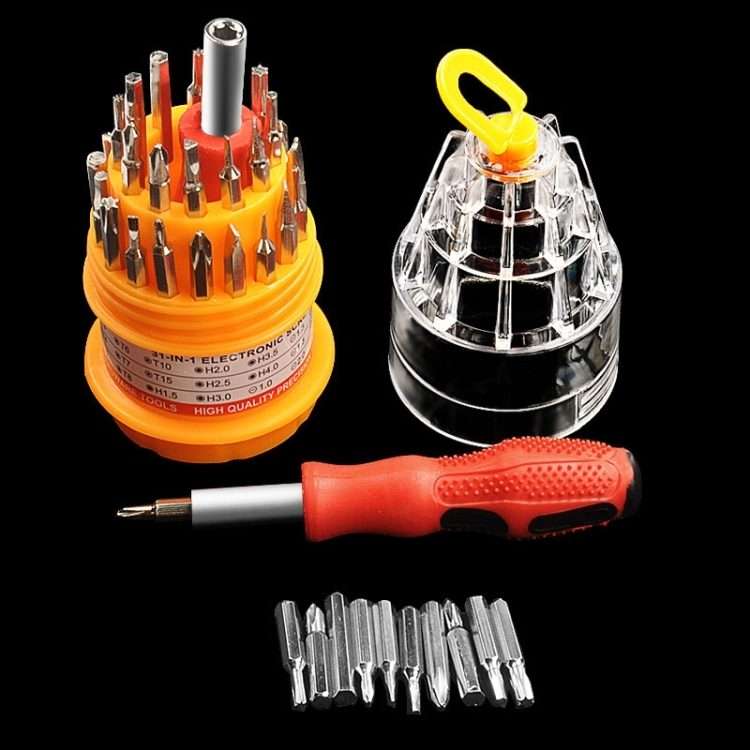 31 In 1 Small Screwdriver Cross Mobile Phone Repair Tool Pagoda Screwdriver Multifunctional Screwd