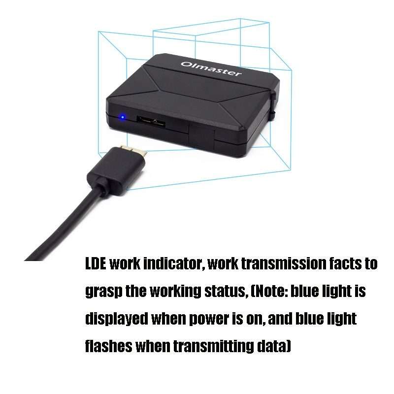 Olmaster External Notebook Hard Drive Adapter Cable Easy Drive Cable USB3.0 to SATA Converter, Sty