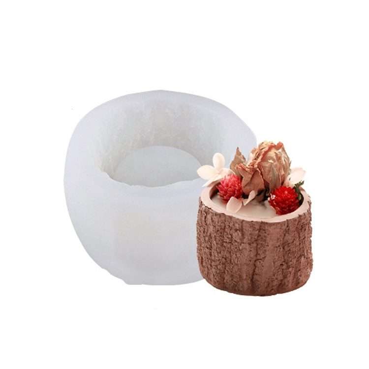 SX-ZW-189 Fleshy Three-Dimensional Candle Silicone Mold DIY Handmade Soap Aromatherapy Epoxy Mold
