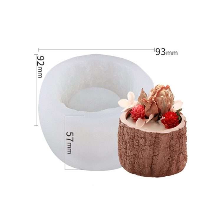 SX-ZW-189 Fleshy Three-Dimensional Candle Silicone Mold DIY Handmade Soap Aromatherapy Epoxy Mold