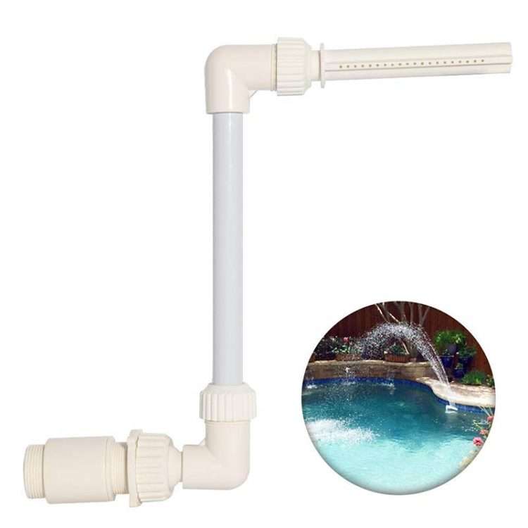 K-210 Swimming Pool Decoration Accessories Swimming Pool Adjustable Height Direction Small Waterfa