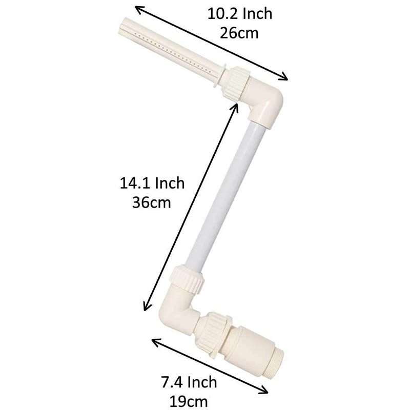 K-210 Swimming Pool Decoration Accessories Swimming Pool Adjustable Height Direction Small Waterfa