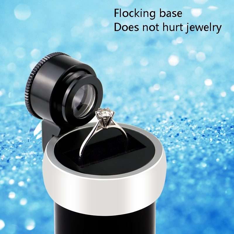 10x HD Optical Glass Lens Diamond GIA Waist Code Professional Jewelry Waist Edge Code Appraisal Ma