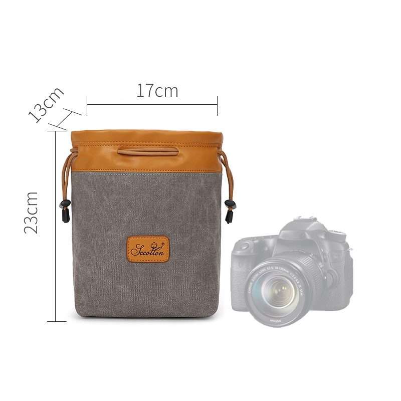 S.C.COTTON Liner Bag Waterproof Digital Protection Portable SLR Lens Bag Micro Single Camera Bag P