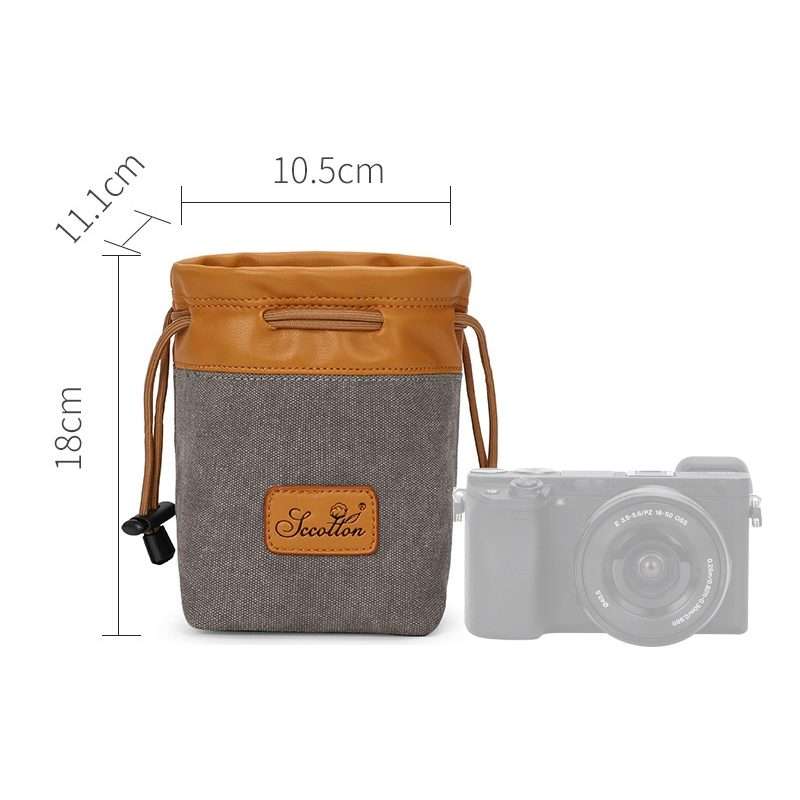 S.C.COTTON Liner Bag Waterproof Digital Protection Portable SLR Lens Bag Micro Single Camera Bag P