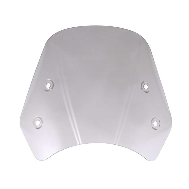 5-7 Inch Retro Motorcycle Windshield Universal Modified Windshield(Transparent)