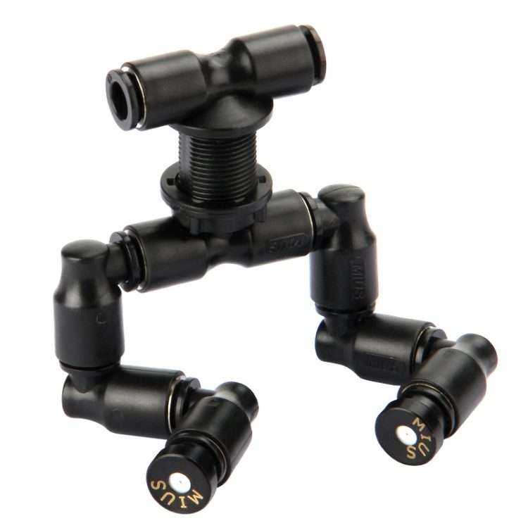 MS-PT03 Rainforest Tank Landscaping Climbing Pet Feeding Box Mini Spray Double-Head Atomization Co
