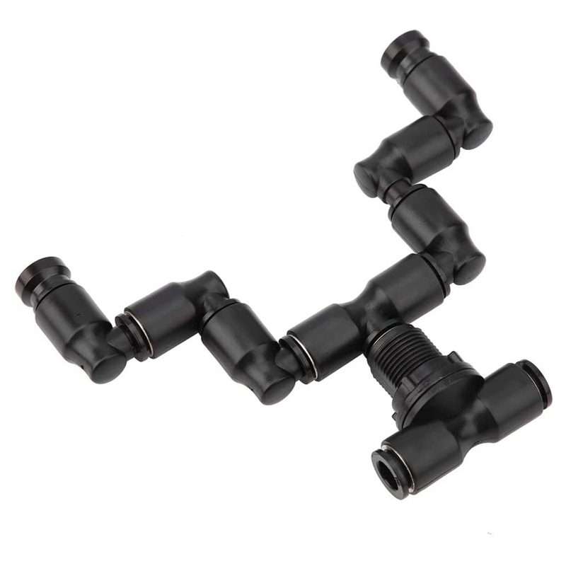 MS-PT03 Rainforest Tank Landscaping Climbing Pet Feeding Box Mini Spray Double-Head Atomization Co