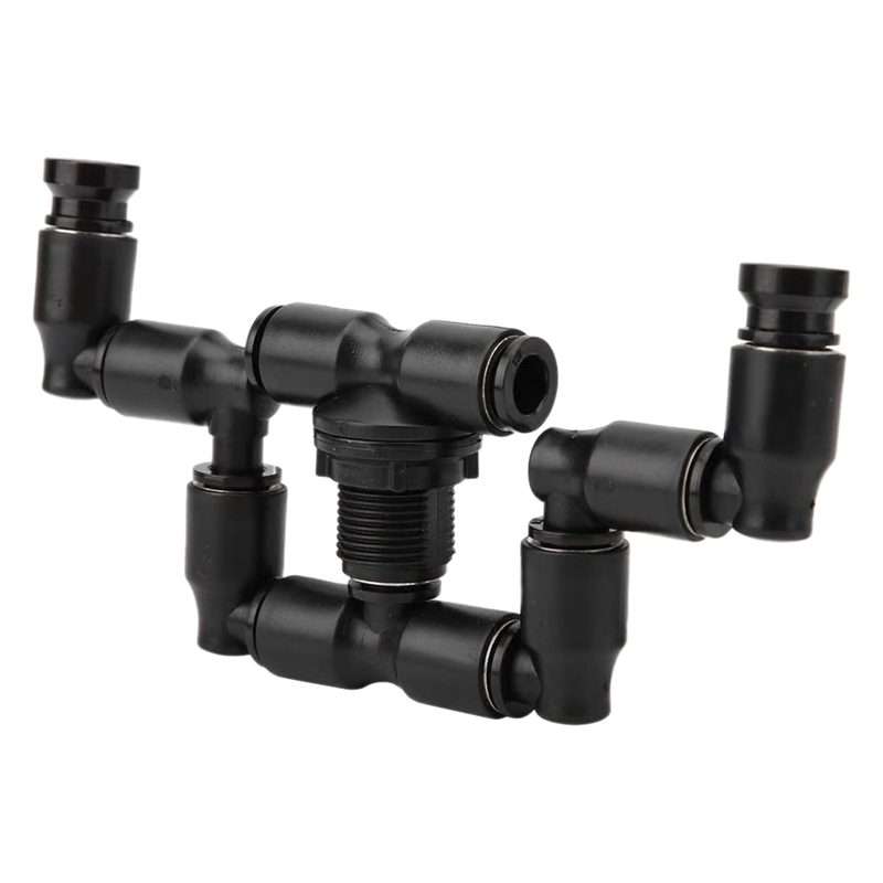 MS-PT03 Rainforest Tank Landscaping Climbing Pet Feeding Box Mini Spray Double-Head Atomization Co