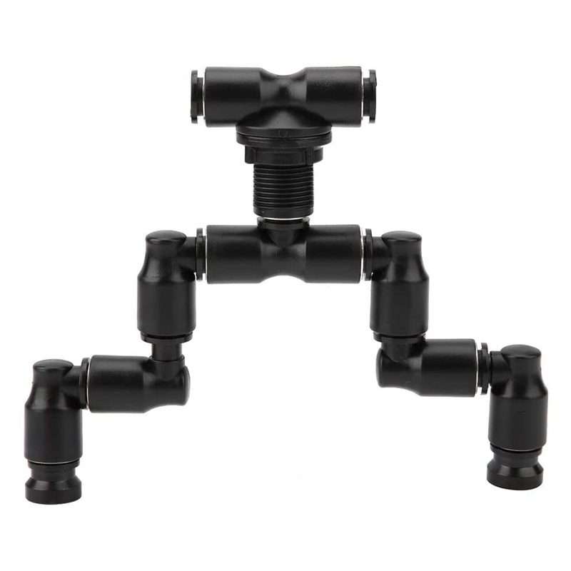MS-PT03 Rainforest Tank Landscaping Climbing Pet Feeding Box Mini Spray Double-Head Atomization Co