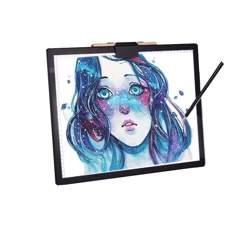 A3-D36 Magnetic Absolute LED Copy Station Soft Eye Protection Edging Calligraphy Copy Of The Paint