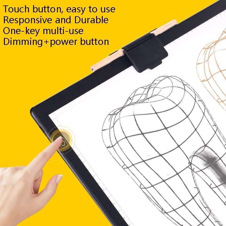 A3-D36 Magnetic Absolute LED Copy Station Soft Eye Protection Edging Calligraphy Copy Of The Paint