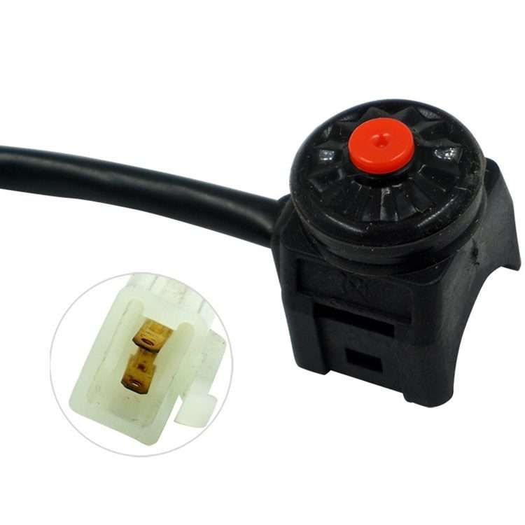 Motorcycle Modification Accessories ATV Switch Headlight Control Power Failure Start Spe ... (Red)