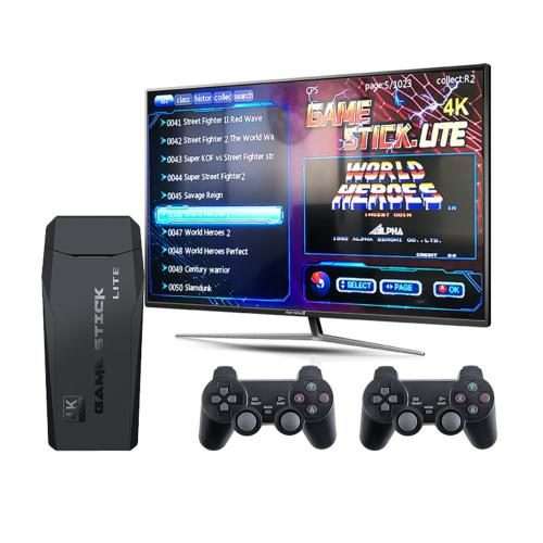 M8 Wireless HDMI Arcade Game Home TV Mini Game Machine with 2 x GamePads 64G Memory