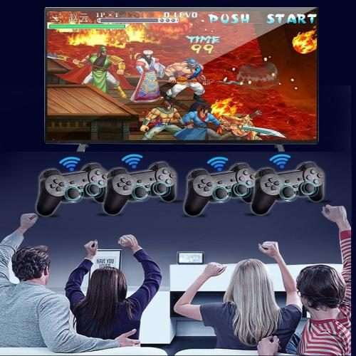 M8 Wireless HDMI Arcade Game Home TV Mini Game Machine with 2 x GamePads 64G Memory