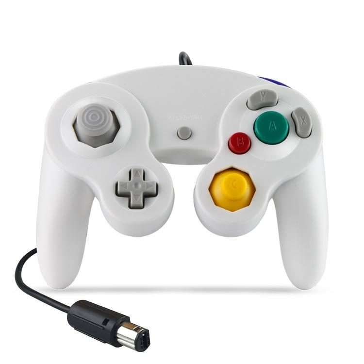 2 PCS Single Point Vibrating Controller Wired Game Controller For Nintendo NGC / Wii, Product colo