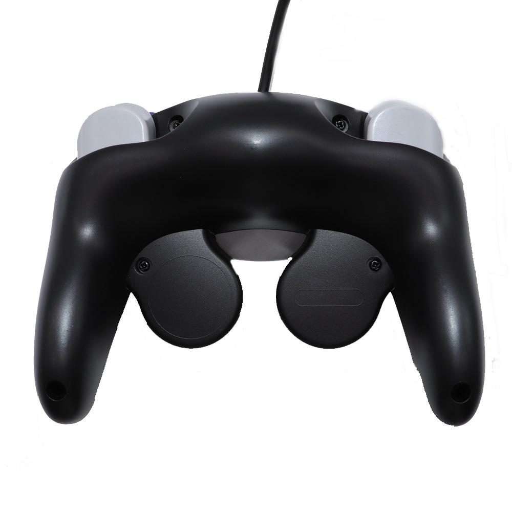 2 PCS Single Point Vibrating Controller Wired Game Controller For Nintendo NGC / Wii, Pro ... Blue