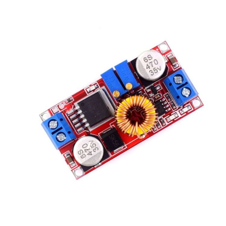 2 PCS HW-083 Micro USB 5A Constant Current And Constant Voltage LED Drive Lithium-ion Ba ... (Red)