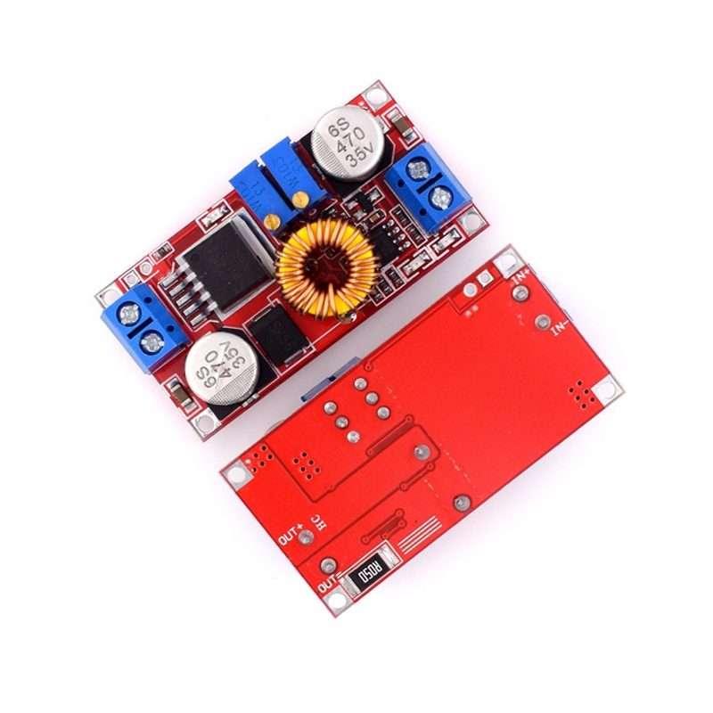 2 PCS HW-083 Micro USB 5A Constant Current And Constant Voltage LED Drive Lithium-ion Ba ... (Red)
