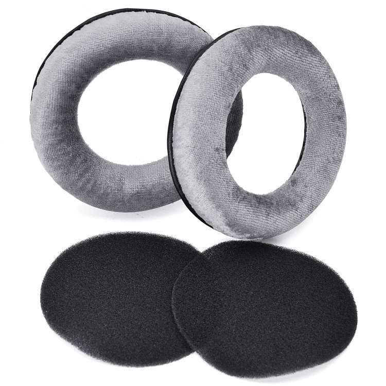 2 PCS Earmuffs Cover For Beyerdynamic DT990 / DT880 / DT770 Pro(Gray)