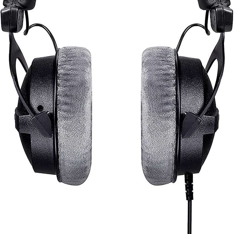 2 PCS Earmuffs Cover For Beyerdynamic DT990 / DT880 / DT770 Pro(Gray)