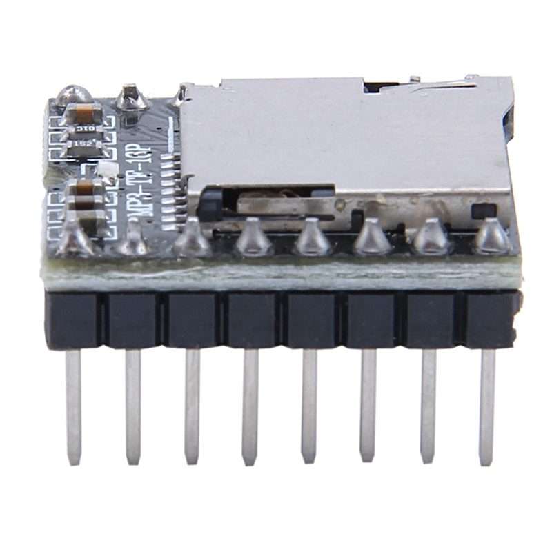 2 PCS HW-247A Mini MP3 Player Audio Module(Black)
